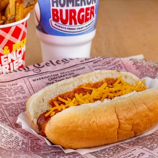10. HRB Beef Chili Cheese Dog